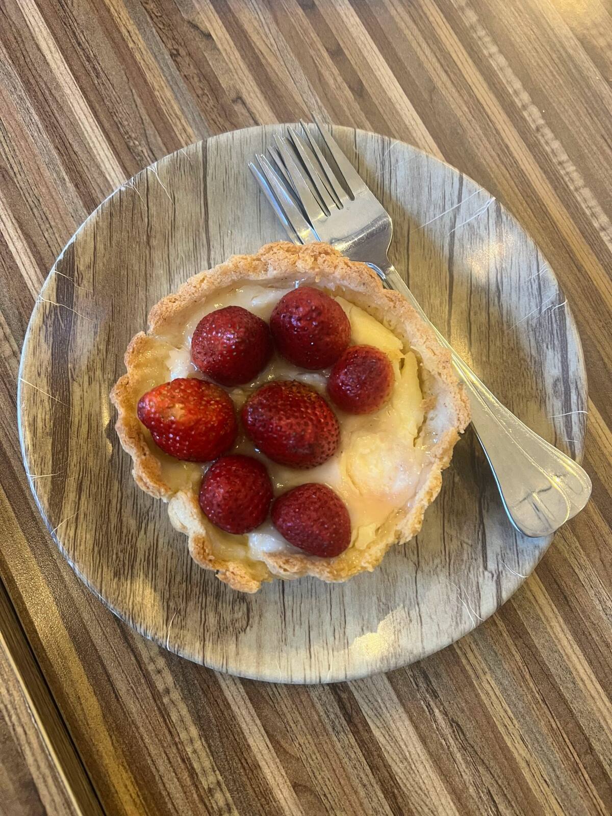 Epres krémes tartelette, illusztráció